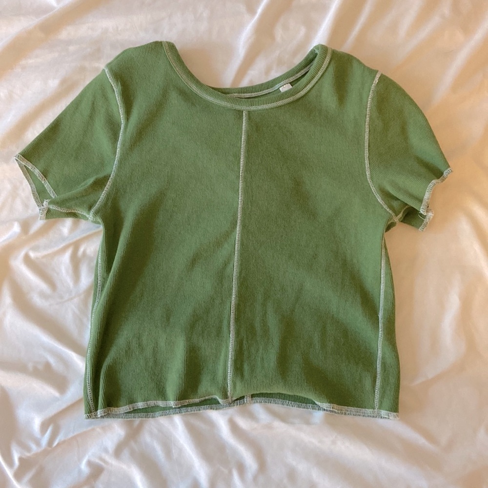 Green PacSun Crop Top